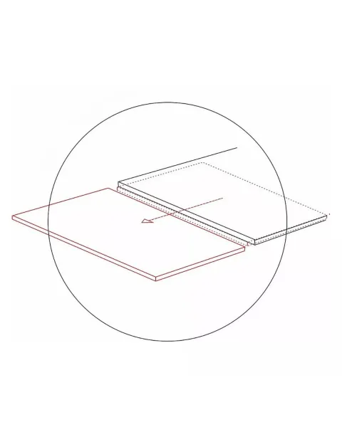 Signal Rozkládací jídelní stůl Genesis 180/240 cm černý/jasan