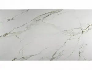 Signal Rozkládací jídelní stůl Genesis 160/220 cm bílý mramor/dub přírodní