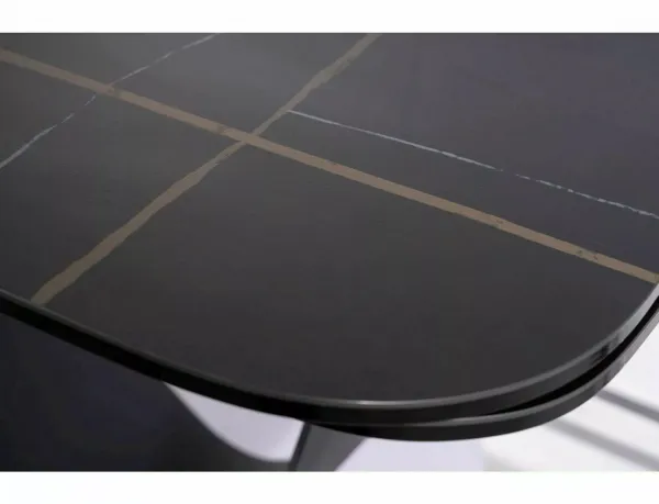Signal Rozkládací jídelní stůl Infinity 160/240 cm černý mat