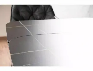 Signal Rozkládací jídelní stůl Infinity 160/240 cm černý mat
