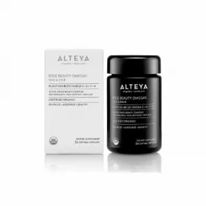 Rose Beauty Omega na vlasy a pleť Alteya Organics 30tbl