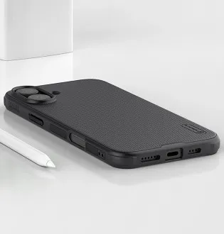 Nillkin Super Frosted PRO Zadní Kryt pro Apple iPhone 16 Black