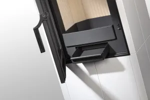 Romotop Gremio 5 - akumulačné krbové kachle - Keramika Romotop Silver (54505) GRE 5