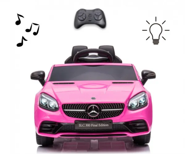 Elektrické autíčko Mercedes-Benz SLC ružové