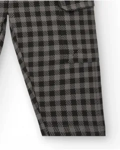 TUC TUC Chlapčenské zateplené káro nohavice Veľkosť: 122