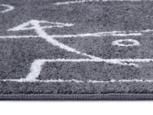 Hanse Home Collection koberce Detský koberček Adventures 105949 Darkgrey - 120x170 cm