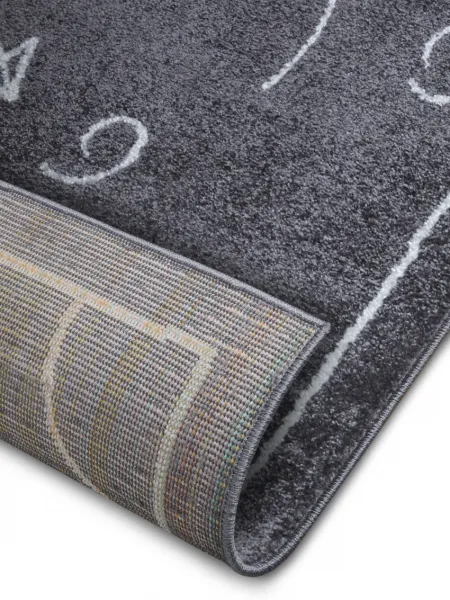 Hanse Home Collection koberce Detský koberček Adventures 105949 Darkgrey - 120x170 cm