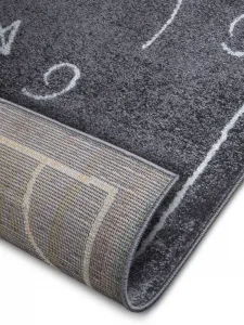 Hanse Home Collection koberce Detský koberček Adventures 105949 Darkgrey - 120x170 cm