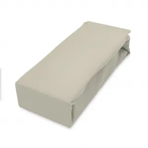 Faro Bavlnená Jersey plachta SOFT 160x200 cm + 25 cm ecru