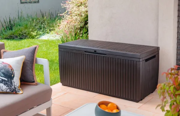KETER Úložný box SPIRITWOOD 305L| hnedá