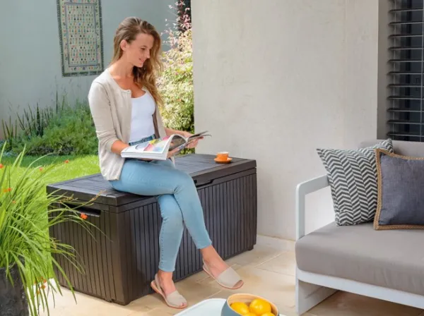 KETER Úložný box SPIRITWOOD 305L| hnedá