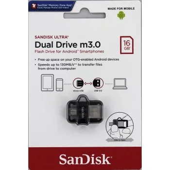 SanDisk Ultra Dual USB Drive m3.0 16 GB 85235110