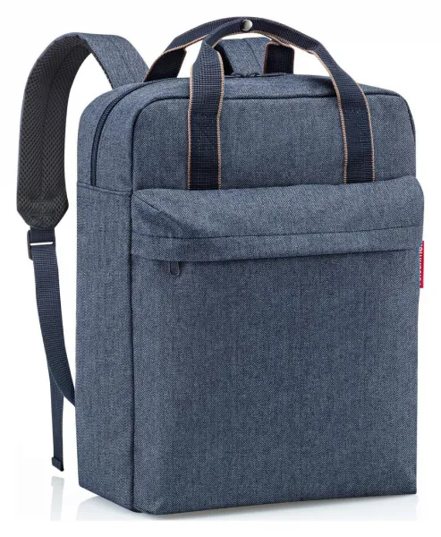 Reisenthel Allday Backpack M Herringbone Dark Blue