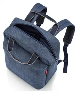 Reisenthel Allday Backpack M Herringbone Dark Blue