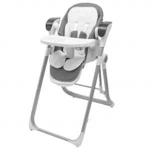 Detská jedálenská stolička 2v1 pre deti SMART New Baby grey