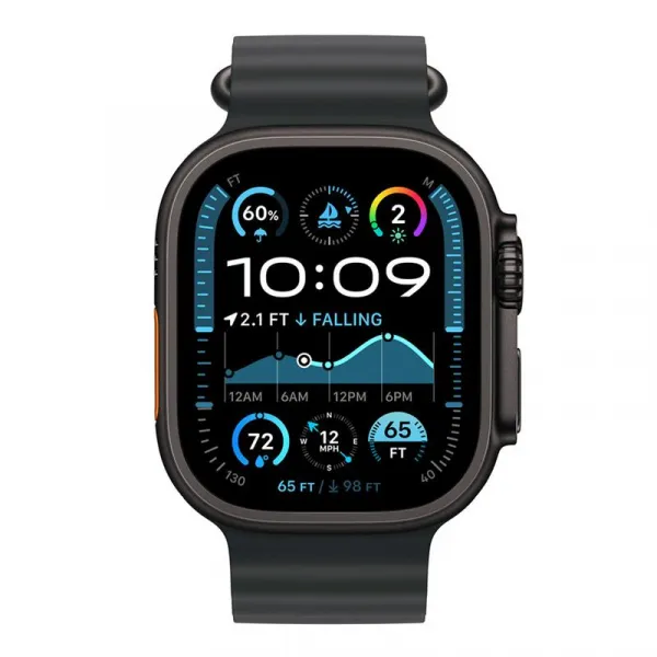 Apple Watch Acc/49/Black Ocean Band - Black Titan
