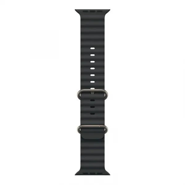 Apple Watch Acc/49/Black Ocean Band -Natur.Titan