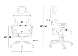 Herná stolička DXRacer CRAFT GUILD WARS 2