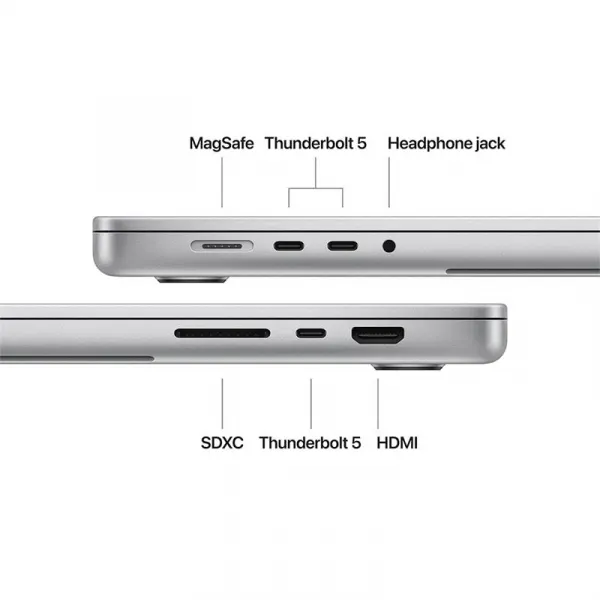 MacBook Pro 16" Apple M4 Max 14C CPU 32C GPU 36GB 1TB Strieborný SK MX2V3SL/A