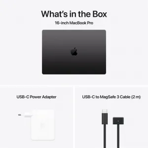 MacBook Pro 16" Apple M4 Max 14C CPU 32C GPU 36GB 1TB Kozmický čierny SK MX303SL/A