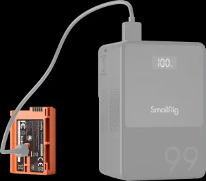 SmallRig 4966 EN-EL15c USB-C nabíjateľná batéria fotoaparátu oranžová