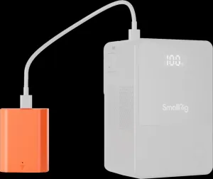 SmallRig 4969 NP-FZ100 USB-C nabíjateľná batéria fotoaparátu oranžová