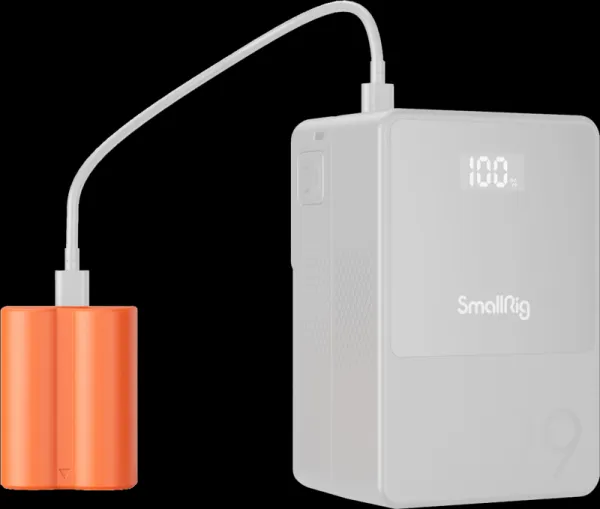 SmallRig 4970 NP-W235 USB-C nabíjateľná batéria fotoaparátu oranžová