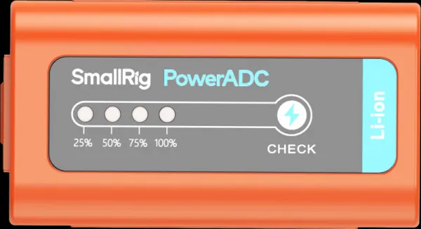 SmallRig 4972 NP-F970 USB-C nabíjateľná batéria fotoaparátu oranžová