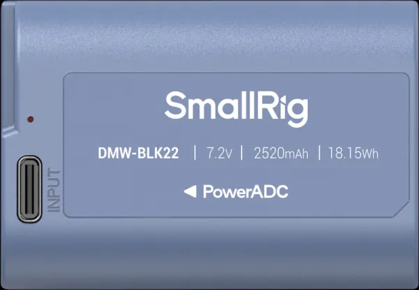 Batéria fotoaparátu SmallRig 4906 USB-C nabíjateľná DMW-BLK22