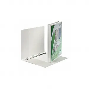 Zakladač prezentačný Leitz 3,0cm 4D-krúžkový A4 MAXI biely