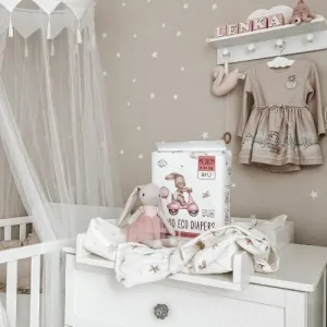 Woopies detské EKO plienky MEDIUM (9-14kg) Wooden Spoon 30ks