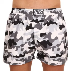 3PACK pánske trenky Styx art klasická guma viacfarebné (3A14731) M, trenírky