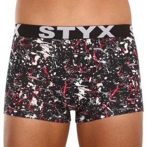 5PACK pánske boxerky Styx art športová guma viacfarebné (G85052535759) M, trenky
