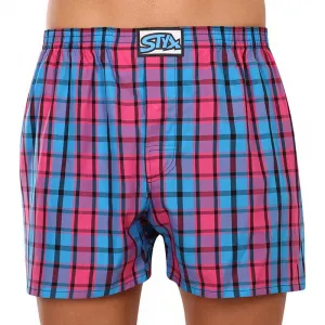 3PACK pánske trenky Styx klasická guma viacfarebné (3A093134) M, trenírky