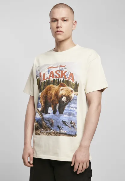 Alaska Vintage Oversize Tee Sand