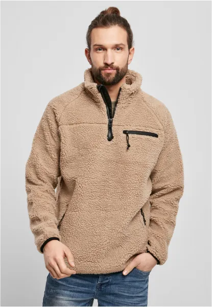 Men's Sweatshirt Brandit Teddyfleece Troyer