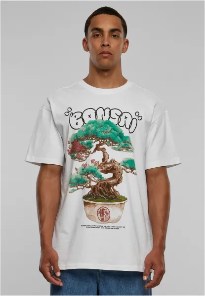 Bonsai Heavy Oversize Tee white