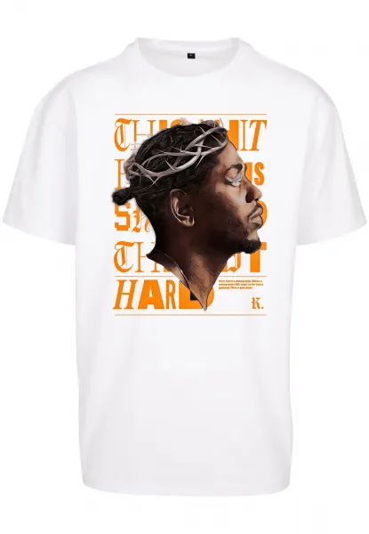 K-Dot Oversize T-shirt white