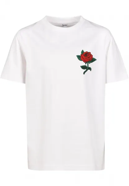 Children's pink t-shirt white