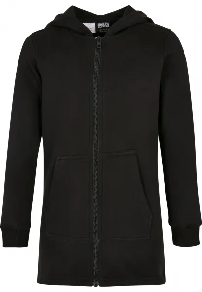 Girls' tracksuit parka black