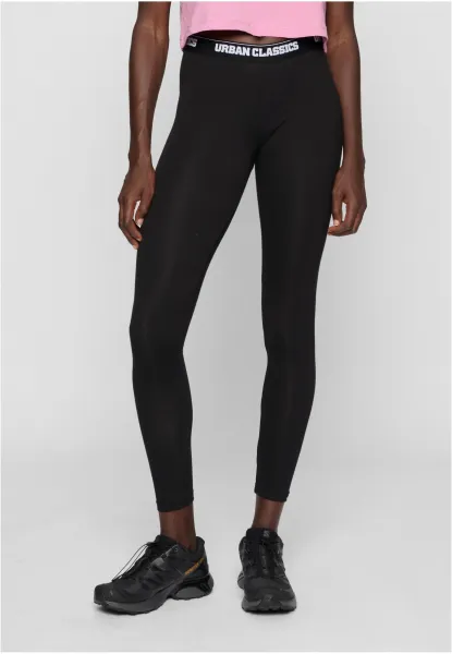 Dámské legíny Urban Classics Ladies Logo Leggings