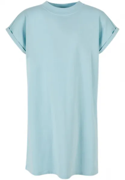 Girls' Turtle Dress with Extended Shoulder Ocean Blue