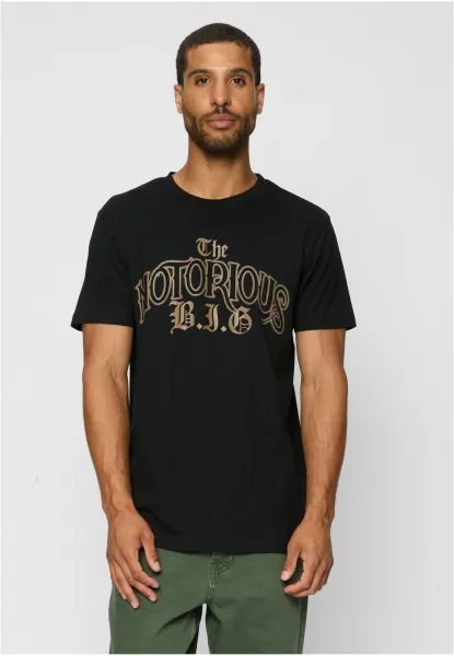 Notorious BIG Logo Tee Black