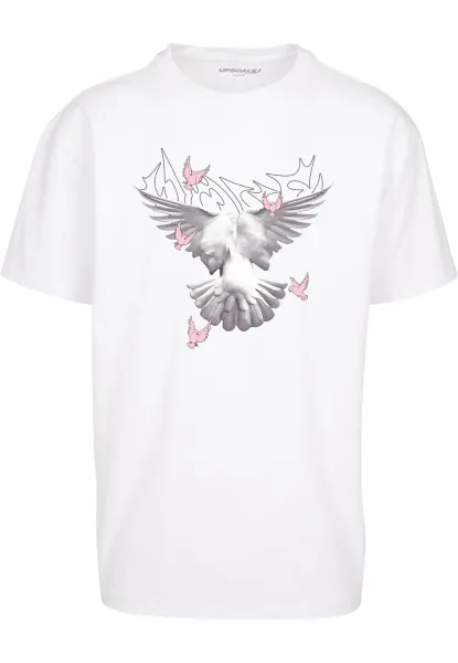 White Doves Oversize T-shirt