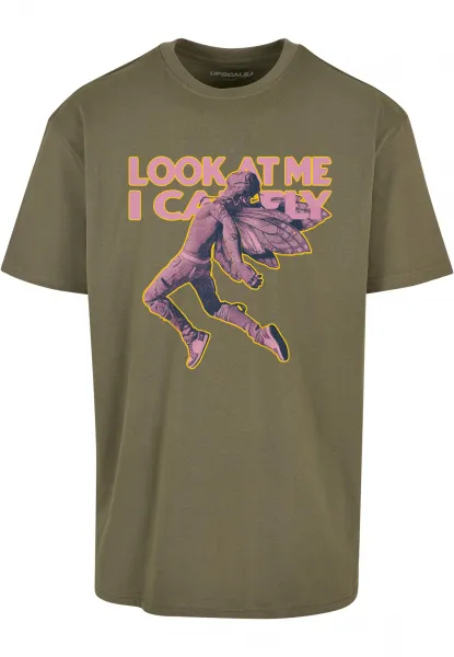Look Oversize Tee olive