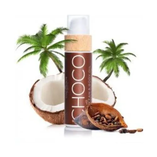 Opaľovací olej Čokoláda bez SPF Cocosolis Organic 110ml