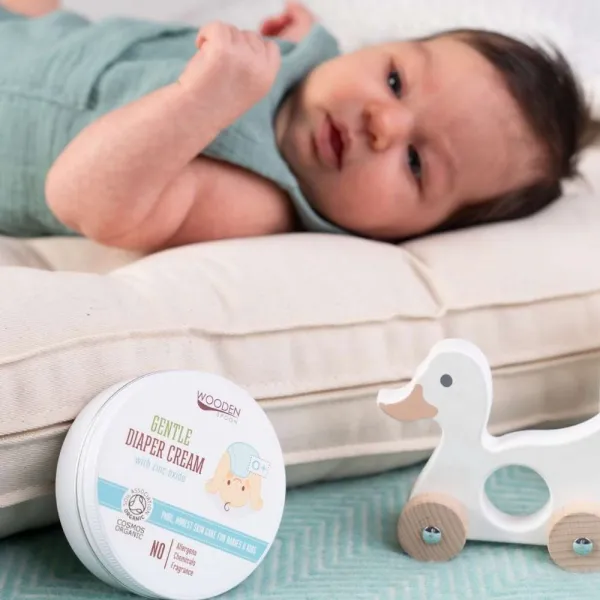 Bio zinkové maslo na upokojenie pokožky a proti zapareninám Wooden Spoon 15ml