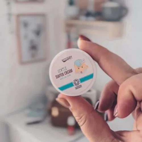 Bio zinkové maslo na upokojenie pokožky a proti zapareninám Wooden Spoon 15ml