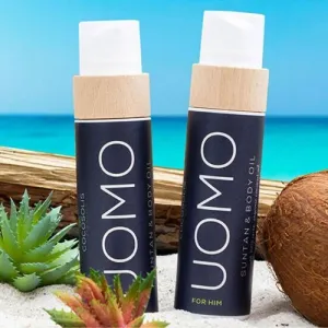 Opaľovací olej Uomo pre mužov bez SPF Cocosolis Organic 110ml