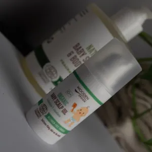 Organický olej na detskú pokožku hlavy Wooden Spoon 15ml